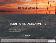 Tablet Screenshot of dreamingwild.com